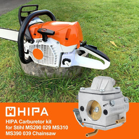 Hipa MS 290 carburetor fitment on Stihl MS290-029 shows versatile compatibility