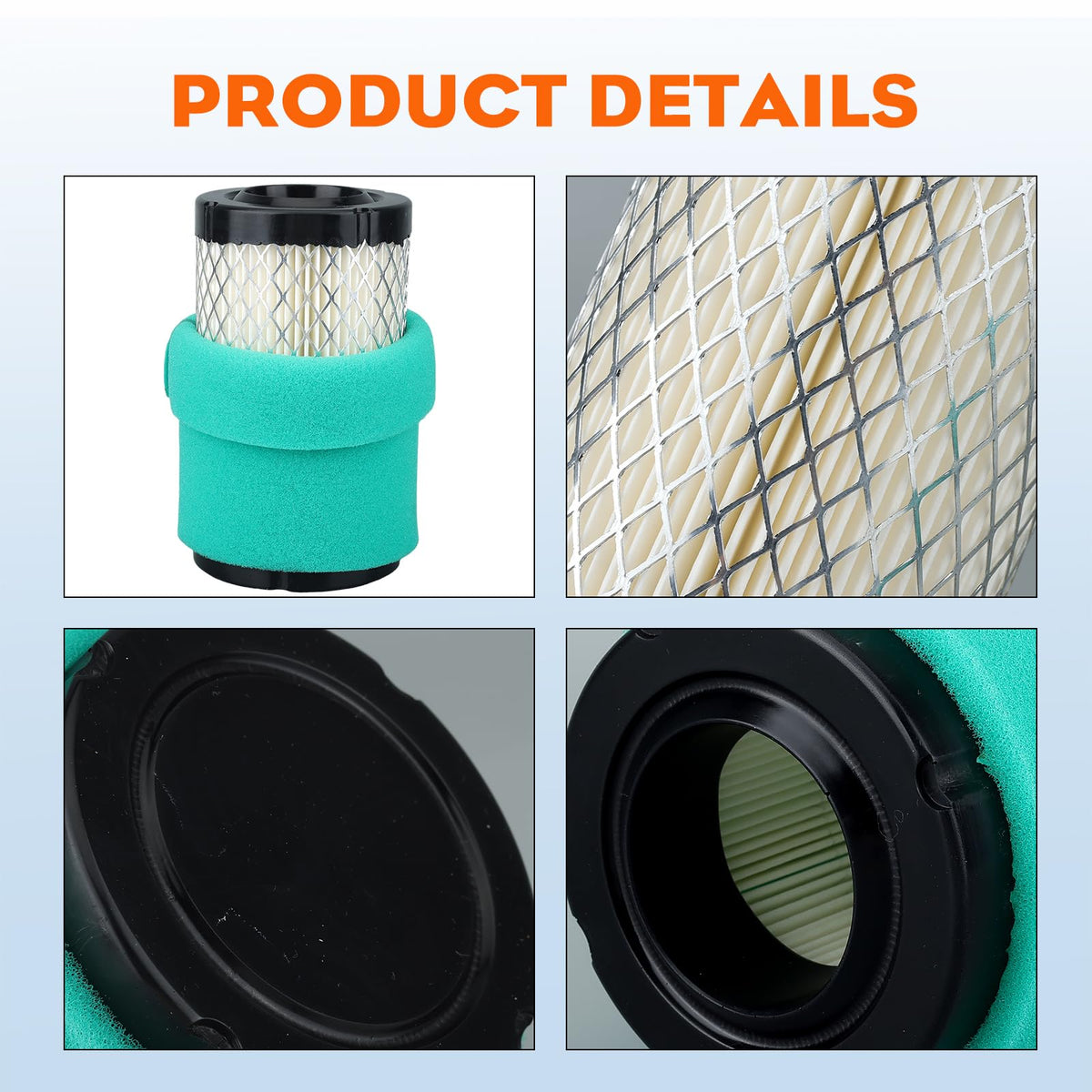Hipa high-density multi-fiber air filter delivers efficient filtration