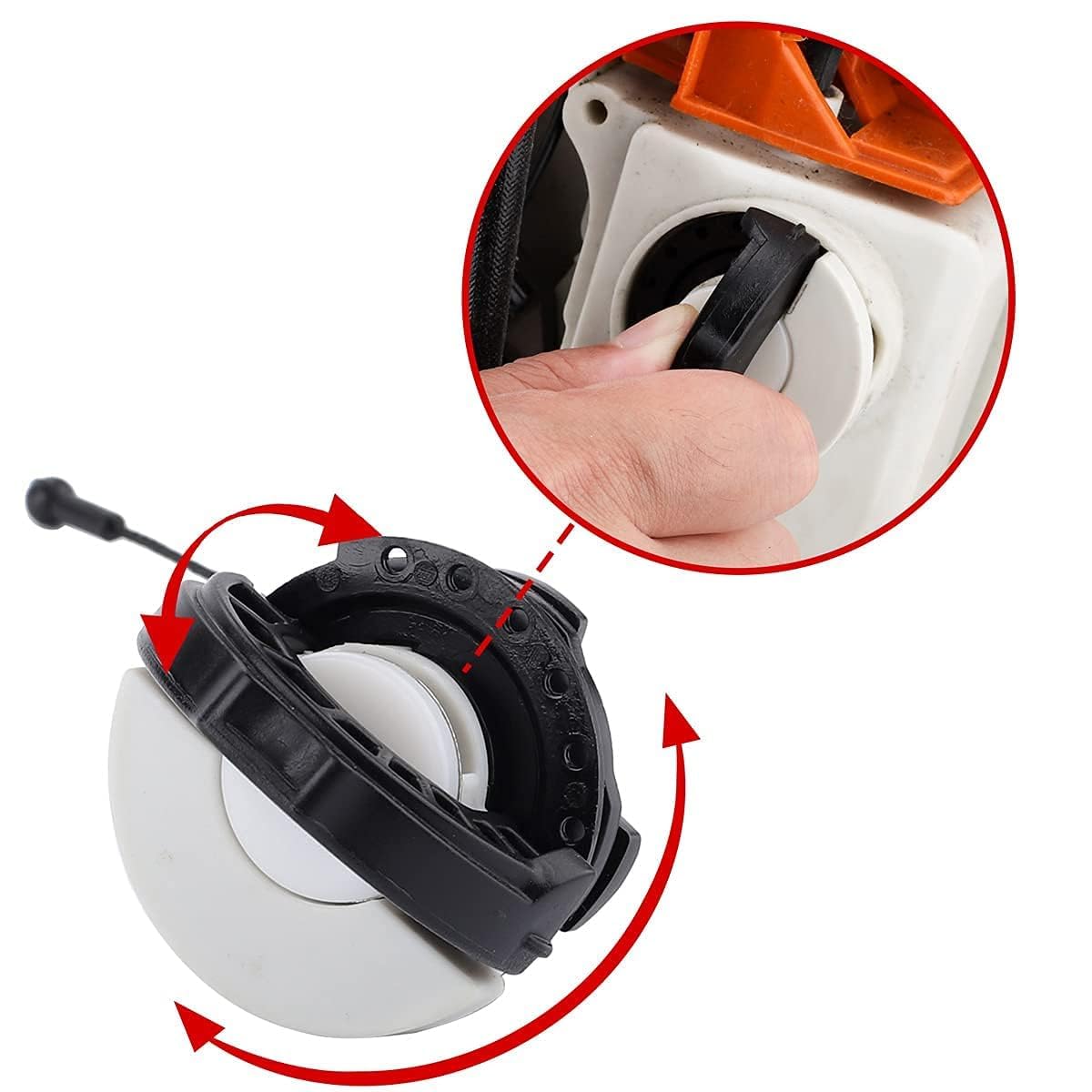 Hipa oil cap with STIHL model compatibility list