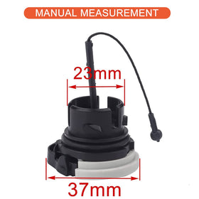 Hipa oil cap for Stihl MS210 minimizes leaks during maintenance