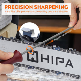 Hipa Oregon 70503-compatible files fit Oregon chains for quick maintenance.