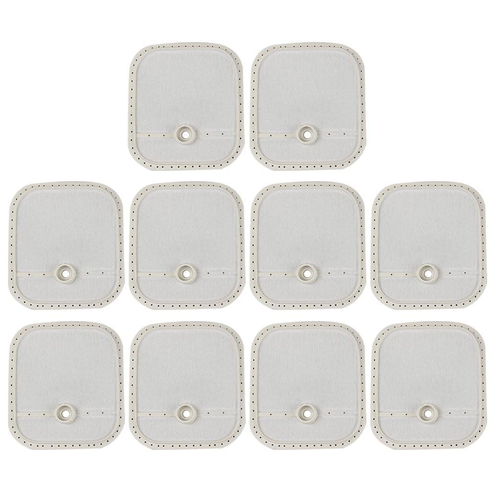 Hipa pack-of-10 air filters ready for quick DIY replacements.