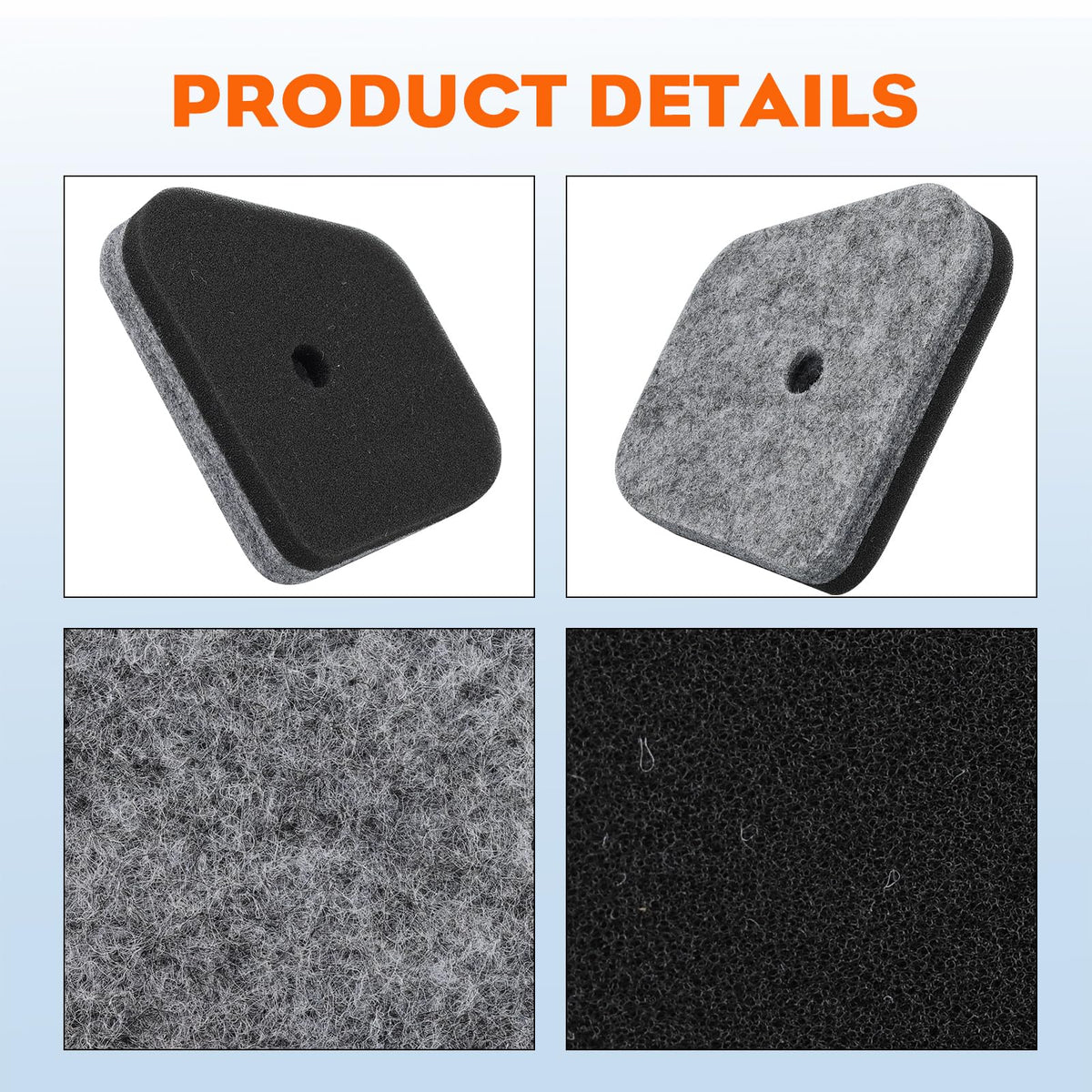 Hipa packaging shows dimensions and fit for FS90R application.