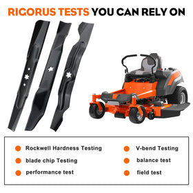 Hipa coated blade edges minimize hand risk during installation