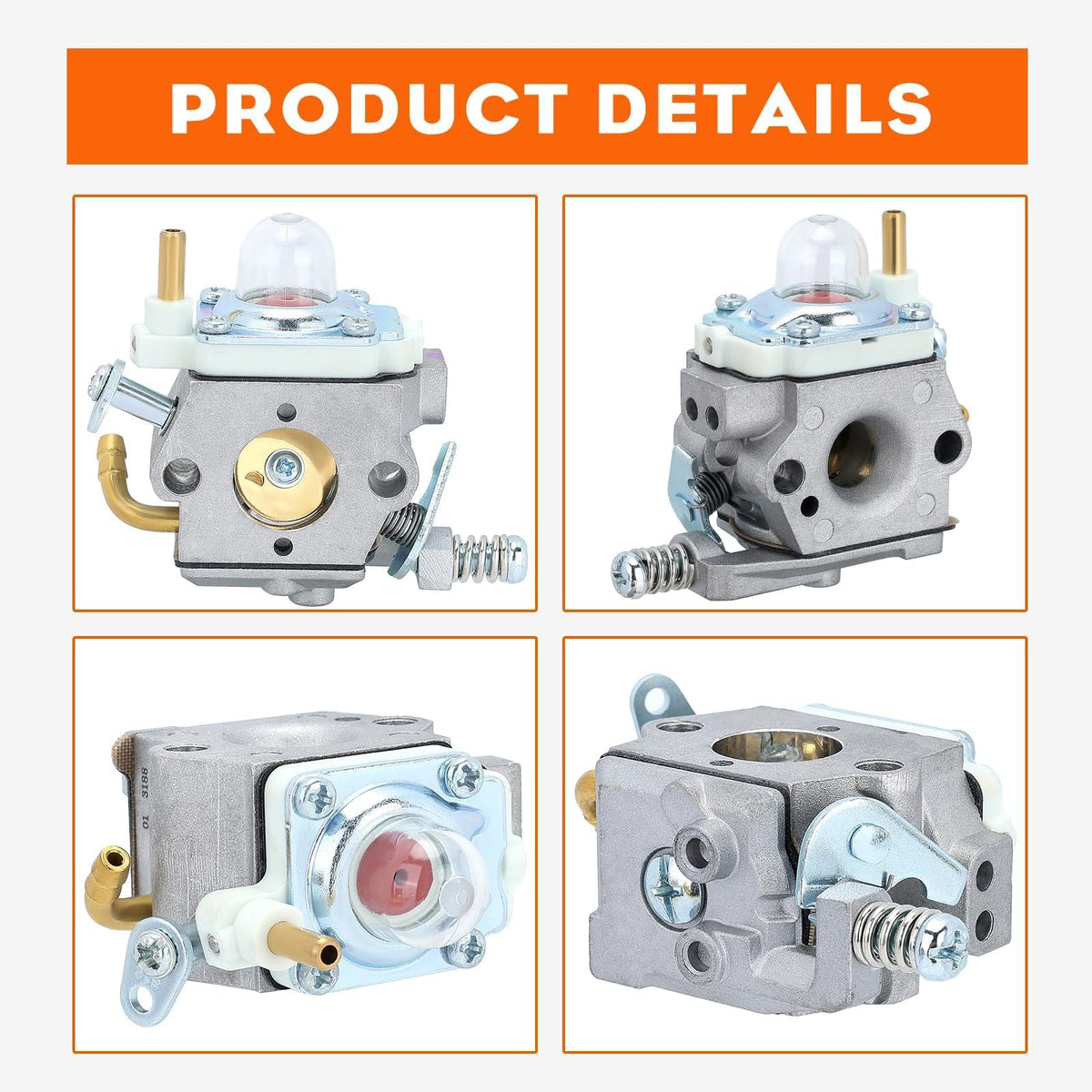HIPA PB-580T fuel lines for secure fuel flow