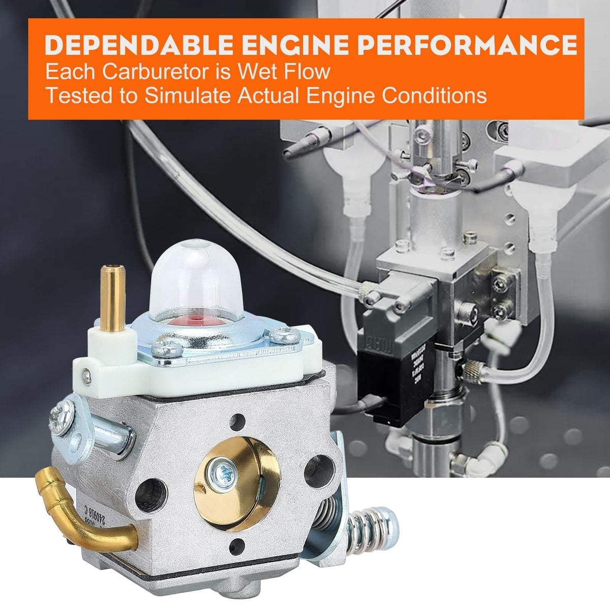 HIPA PB-580T fuel tank vent and grommet aid proper venting