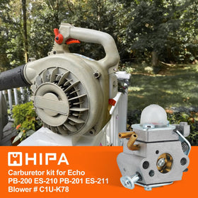 HIPA PB200 Echo blower carburetor kit packaging presents ready-to-install components
