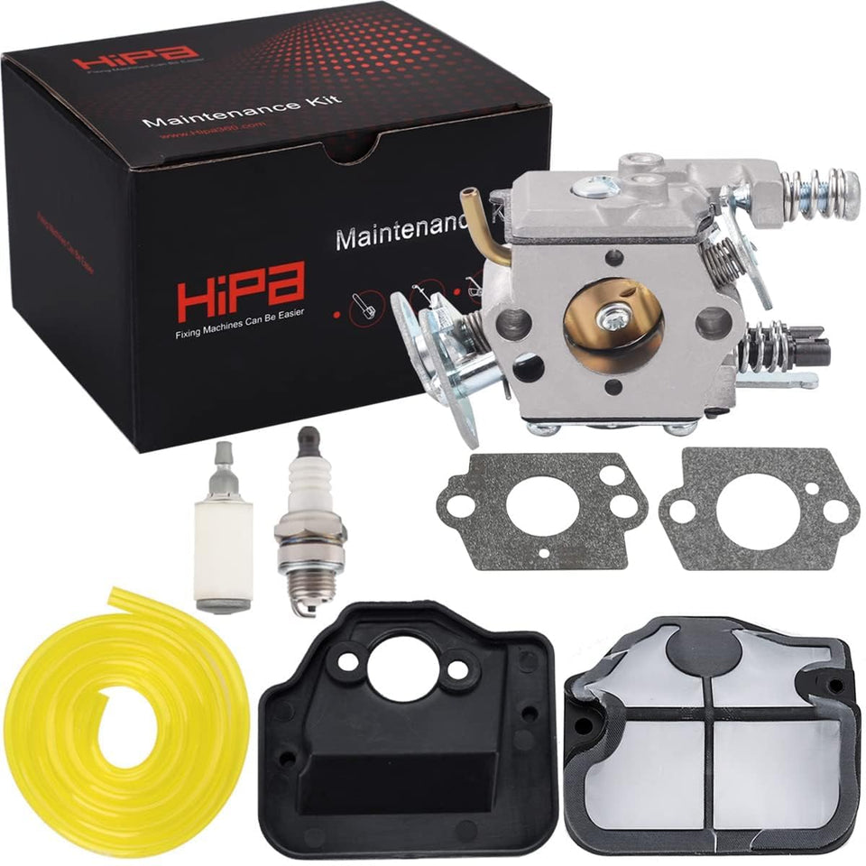 Hipa PP4620AVX carburetor close-up showing precise brass components and durable build.