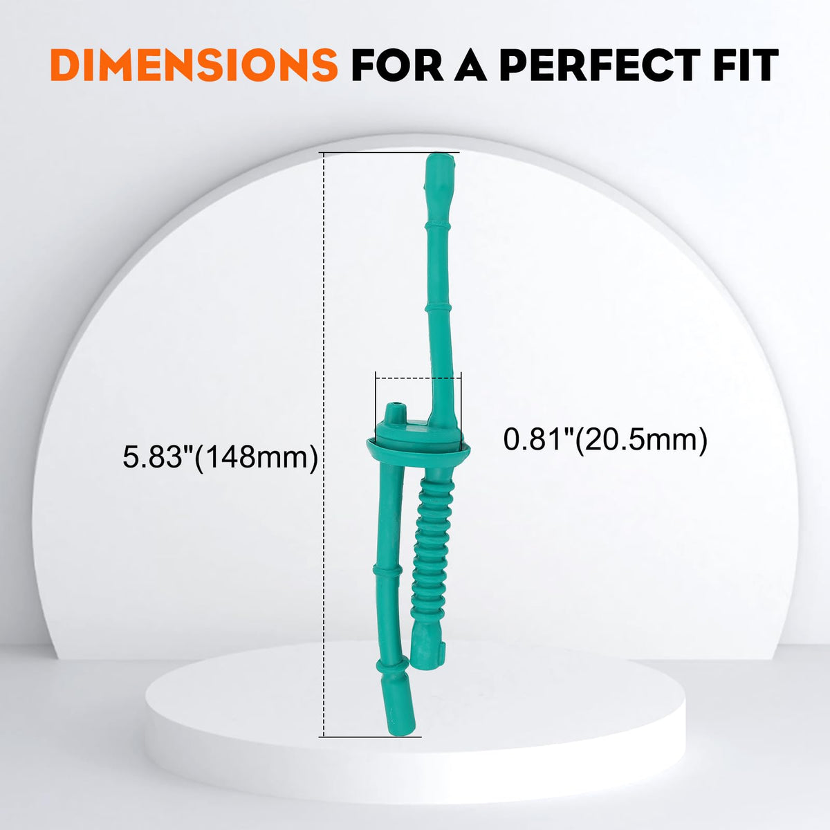 Hipa primer-bulb closeup demonstrates easy priming action for starts