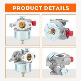 Hipa primer bulb included with carburetor aids quick startups
