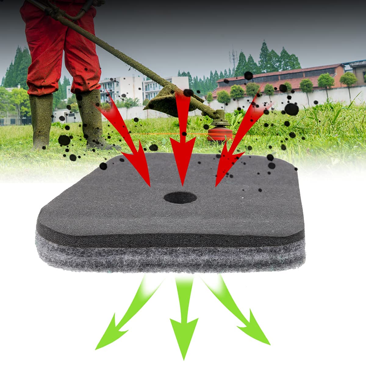 Hipa primer bulbs for STIHL FS90R enable easy priming and maintenance.