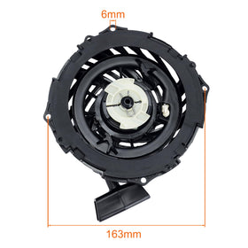 Hipa recoil starter packaging includes components for quick, tool-ready replacement.