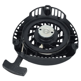 Hipa recoil starter xt775 cover open demonstrates easy access to rope and spring.