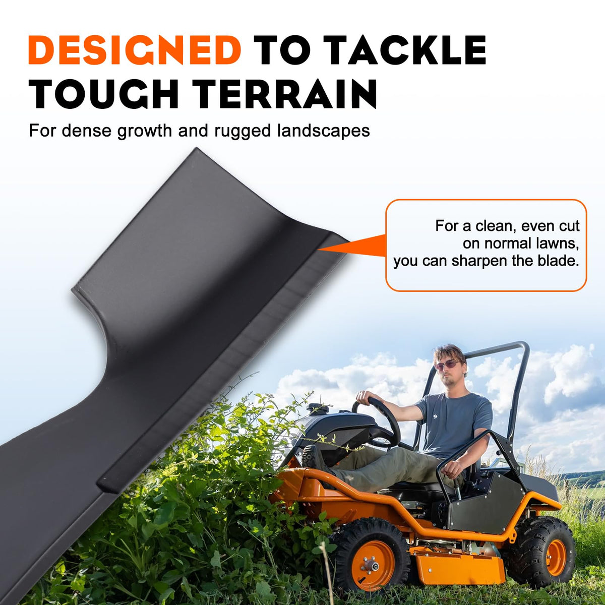 Hipa rust-preventive coating protects blade surfaces during mowing