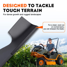 Hipa rust-preventive coating protects blade surfaces during mowing