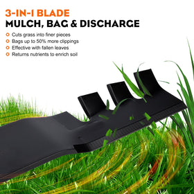 Hipa rust-protective coating reduces corrosion during seasonal mowing.
