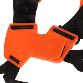 Hipa shaft-clamp-installation note clarifies secure attachment to the shoulder strap.