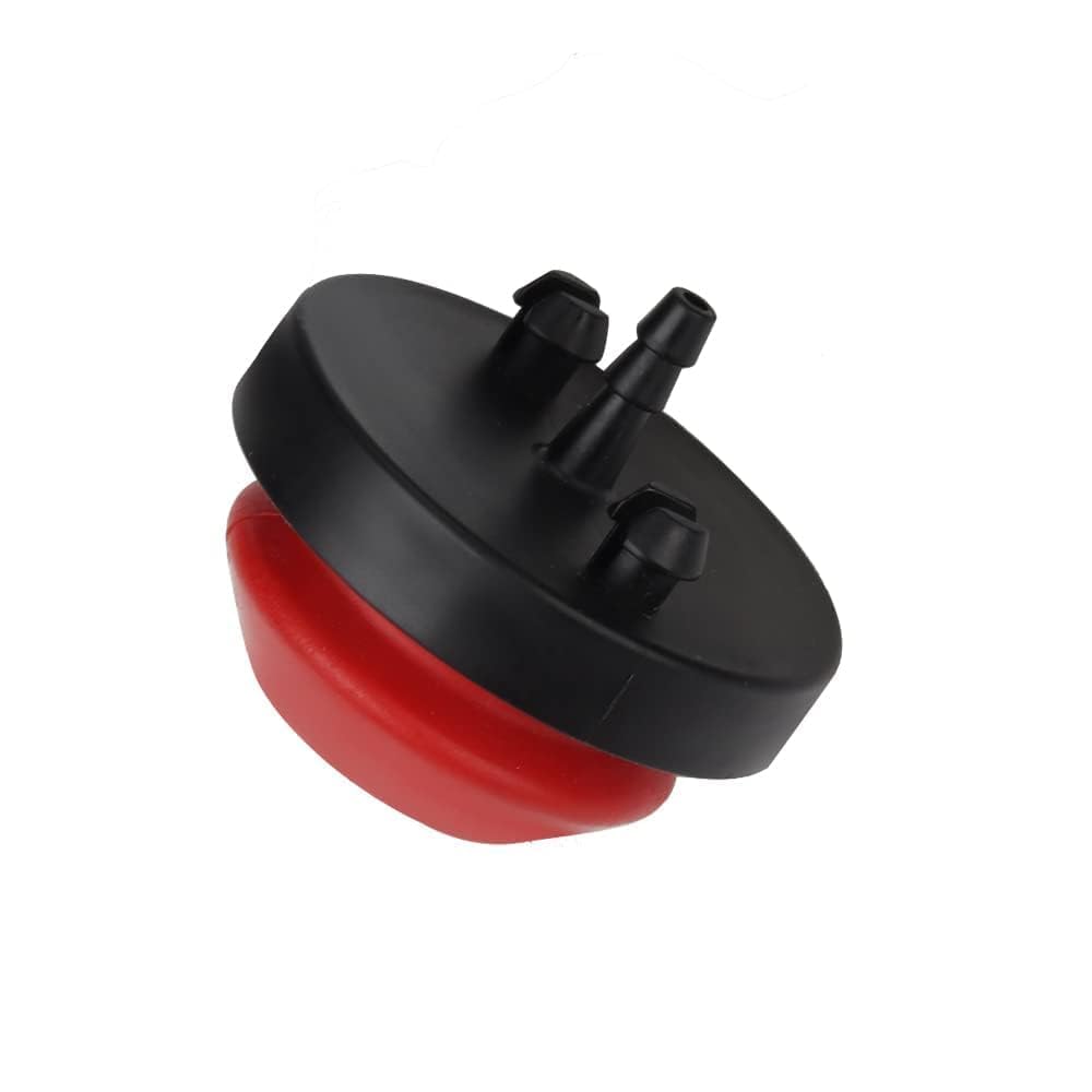 Hipa snowblower parts kit includes two primer bulbs and necessary fittings for easy replacement.