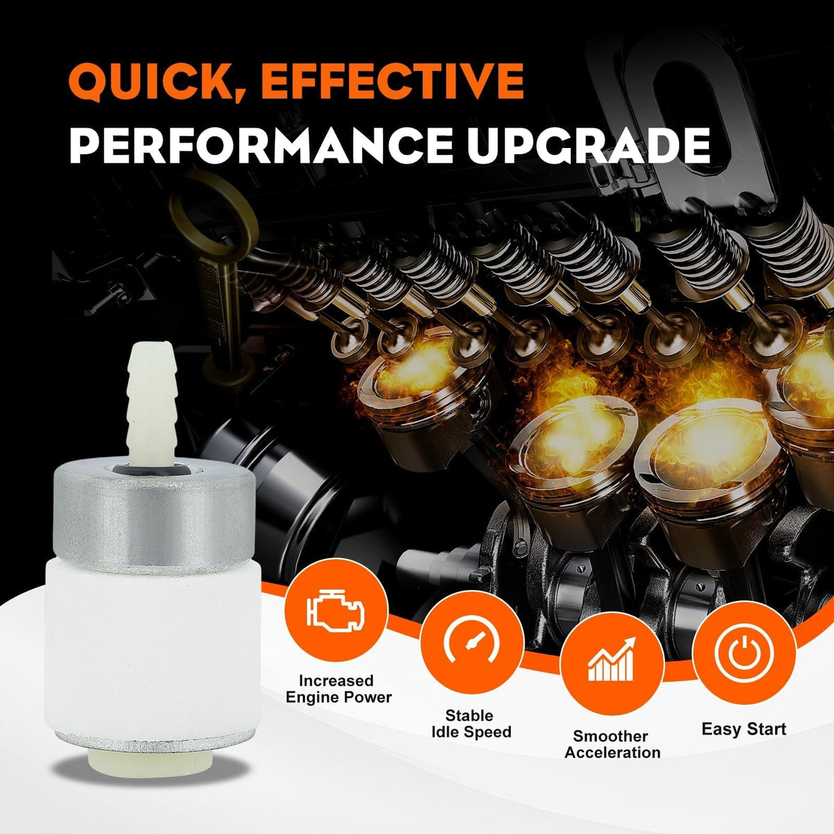 Hipa spark plug BPM7A L7TC compatible for consistent ignition performance