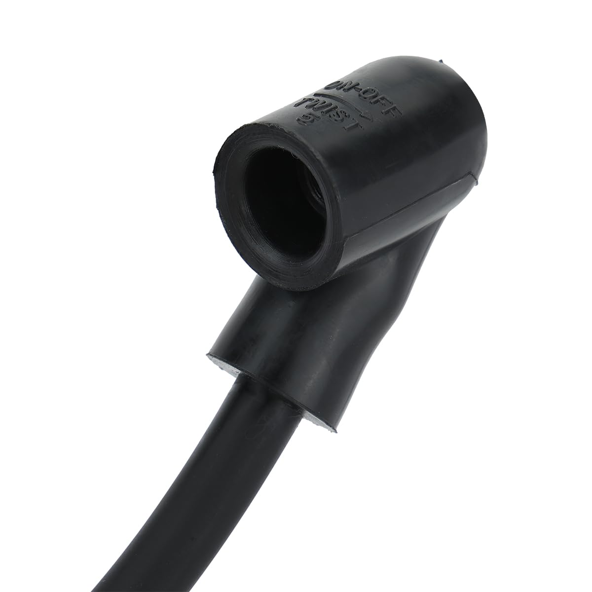 Hipa BPMR7A spark plug with V-groove close-up for ignition consistency.