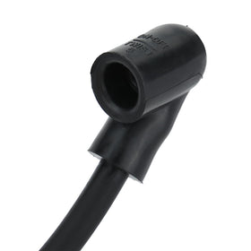 Hipa BPMR7A spark plug with V-groove close-up for ignition consistency.