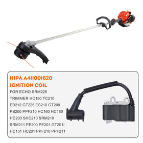 Hipa spark plug included for ready-to-install replacement and improved combustion.