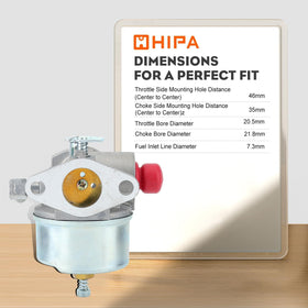 Hipa spark plug included to support reliable ignition in Tecumseh engines