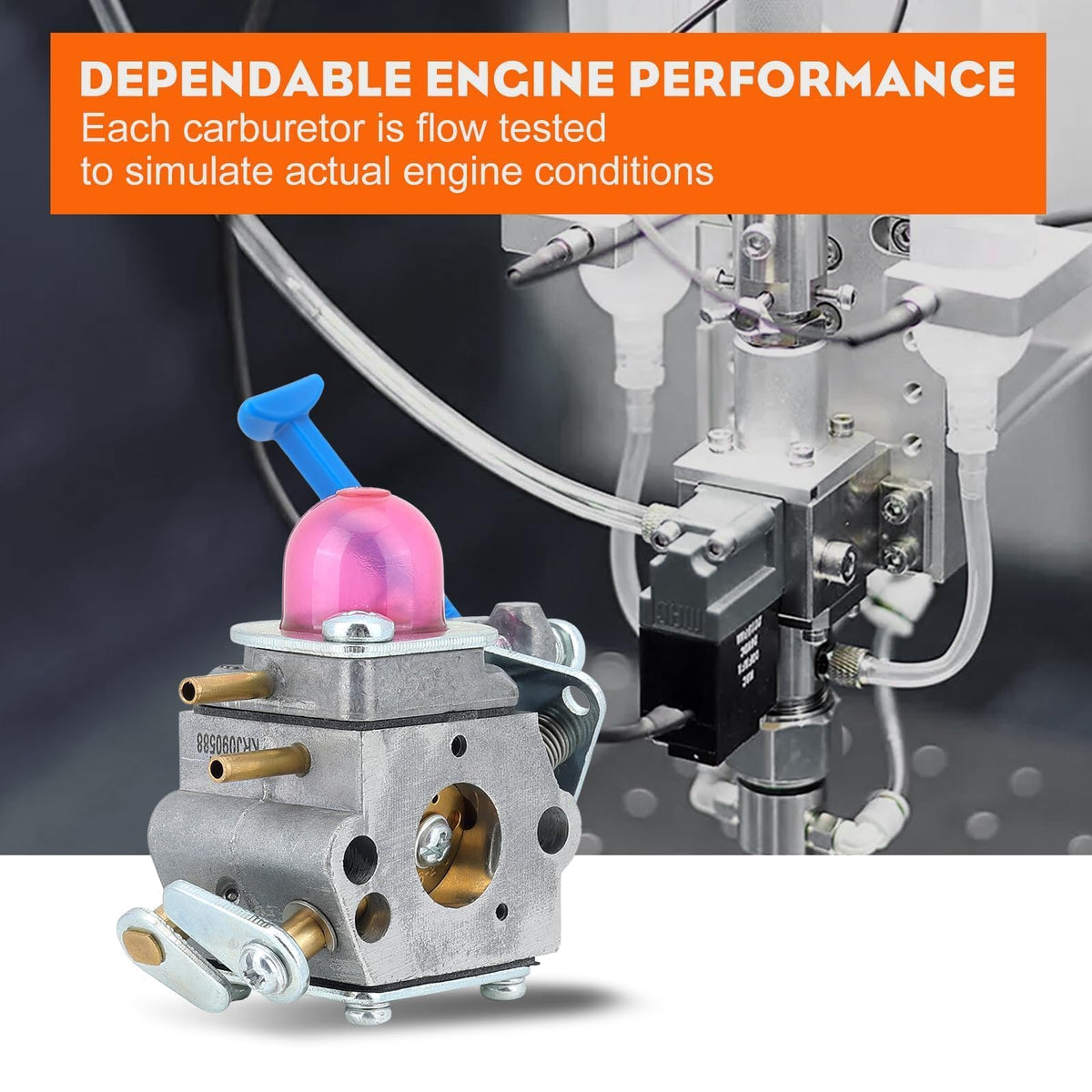 Hipa spark plug and oil cup included in kit