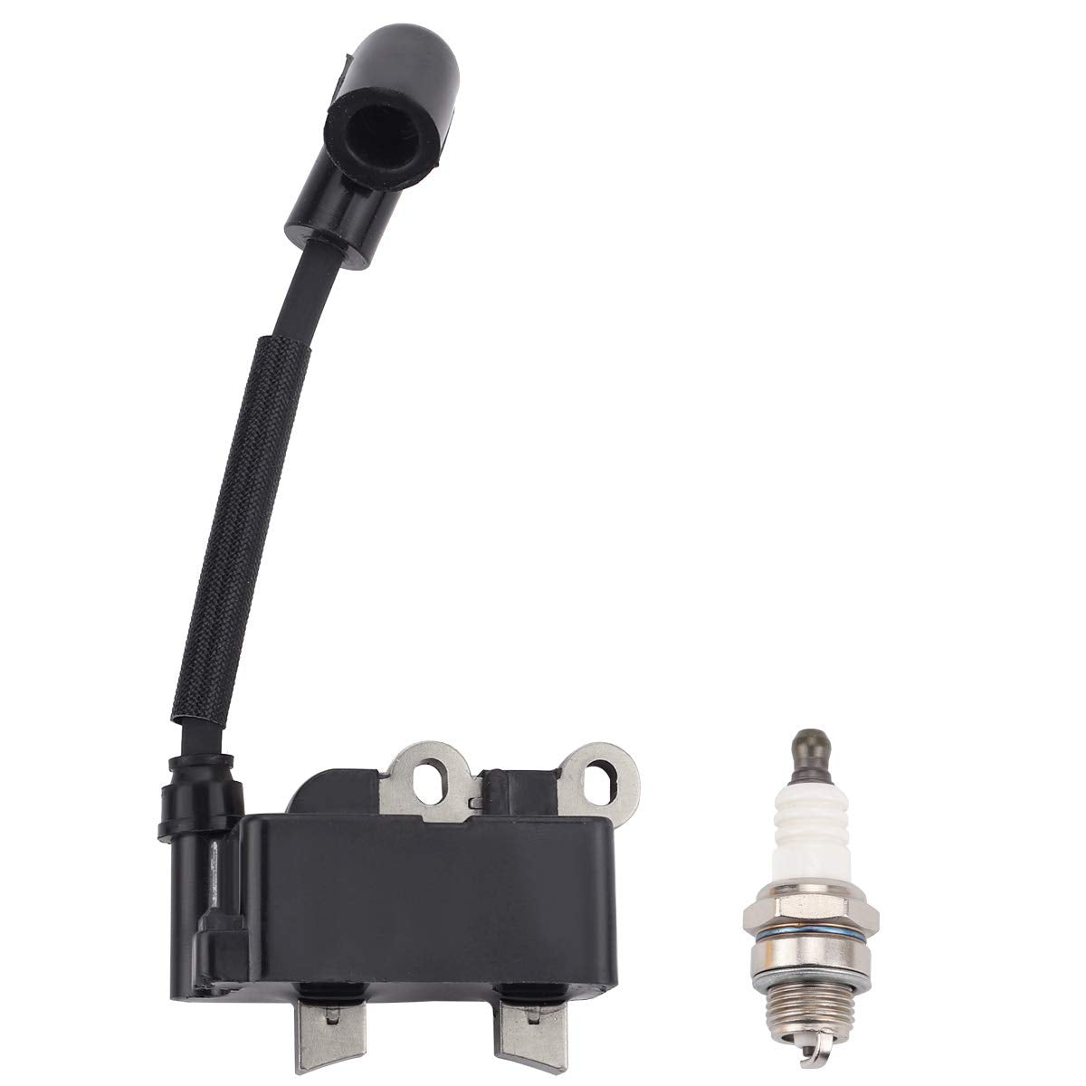 Hipa spark plug included for Ryobi 25cc trimmers enhances combustion spark