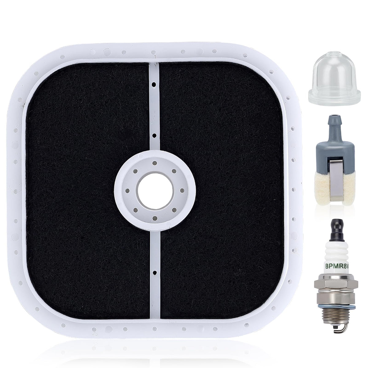 Hipa SRM 266 air filter helps maintain clean airflow for Echo trimmers.