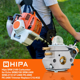 Hipa SRM2100 air cleaner included, supporting clean air delivery for efficient starts