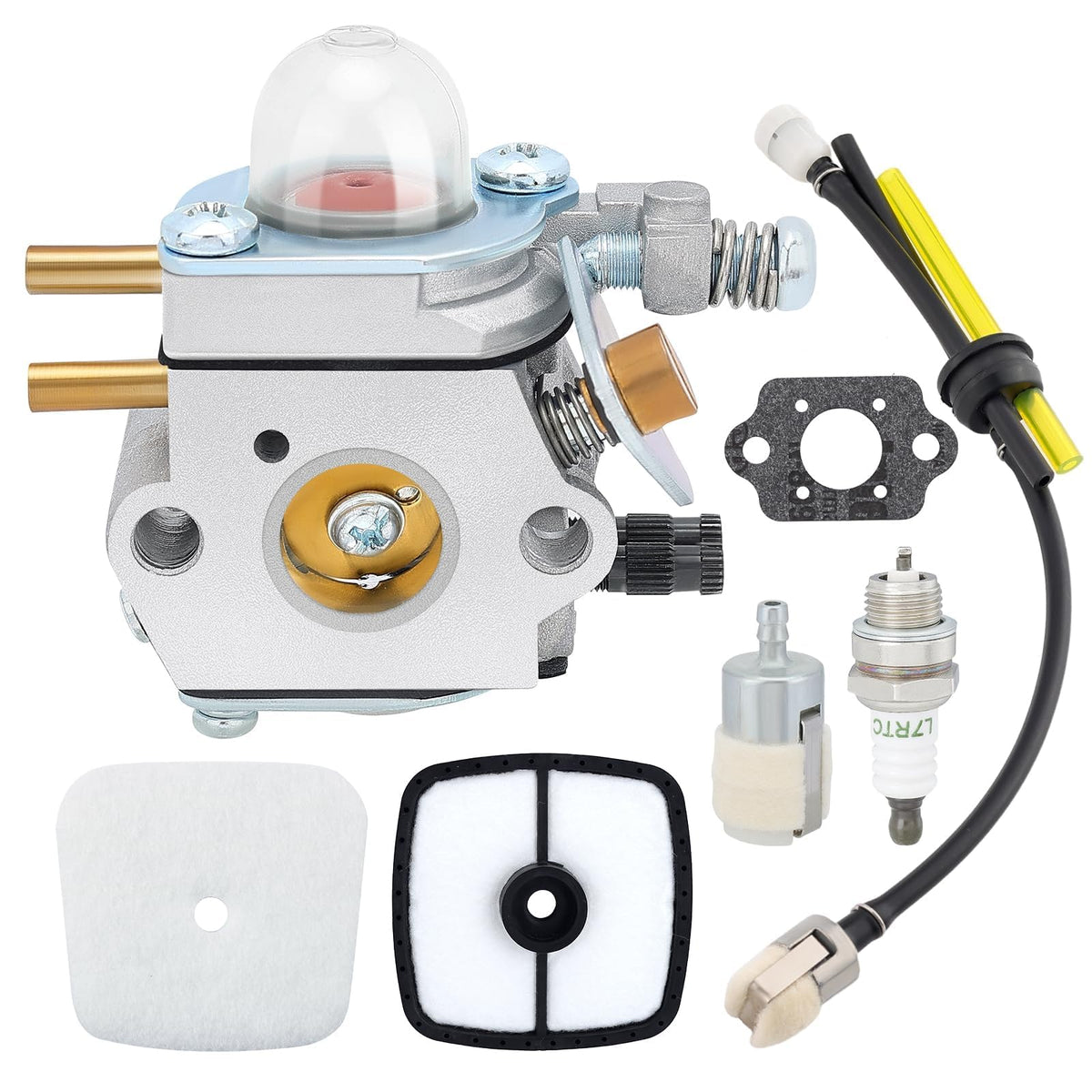 Hipa SRM2100 carburetor assembly for Echo compatibility, improving rebuild reliability