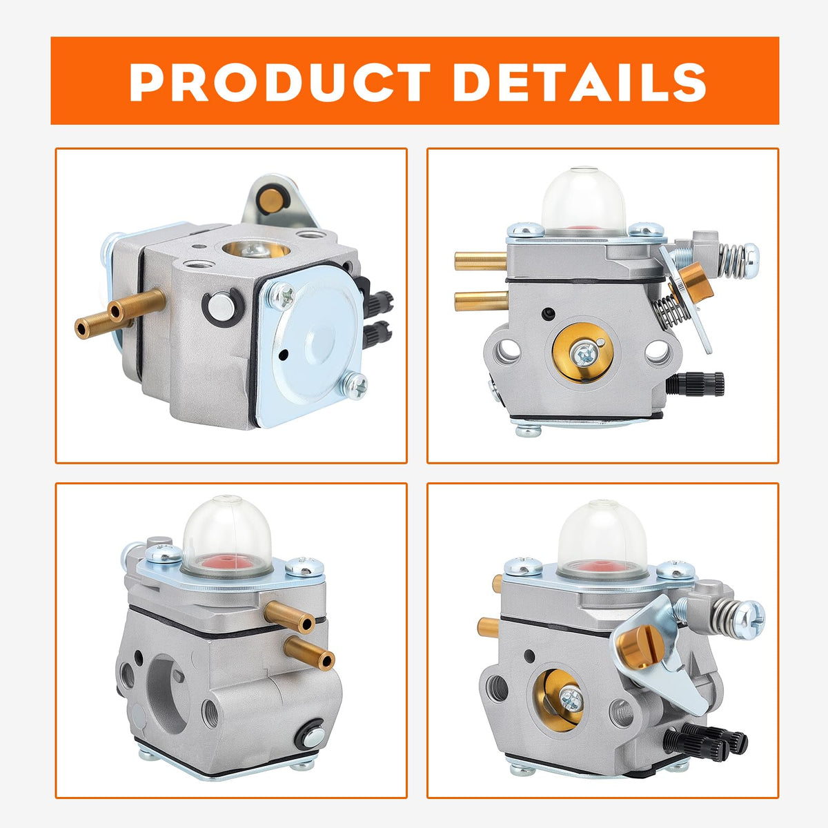 Hipa SRM2100 ready to run carburetor ships tuned and install-ready