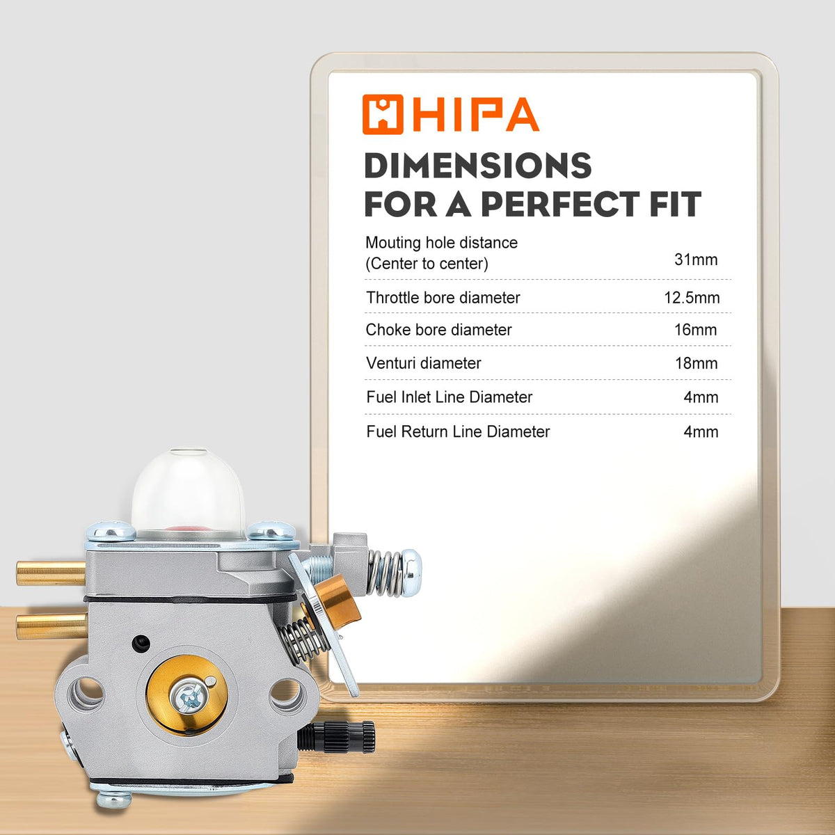 Hipa SRM2100 spark plug ensures reliable ignition and quick starts