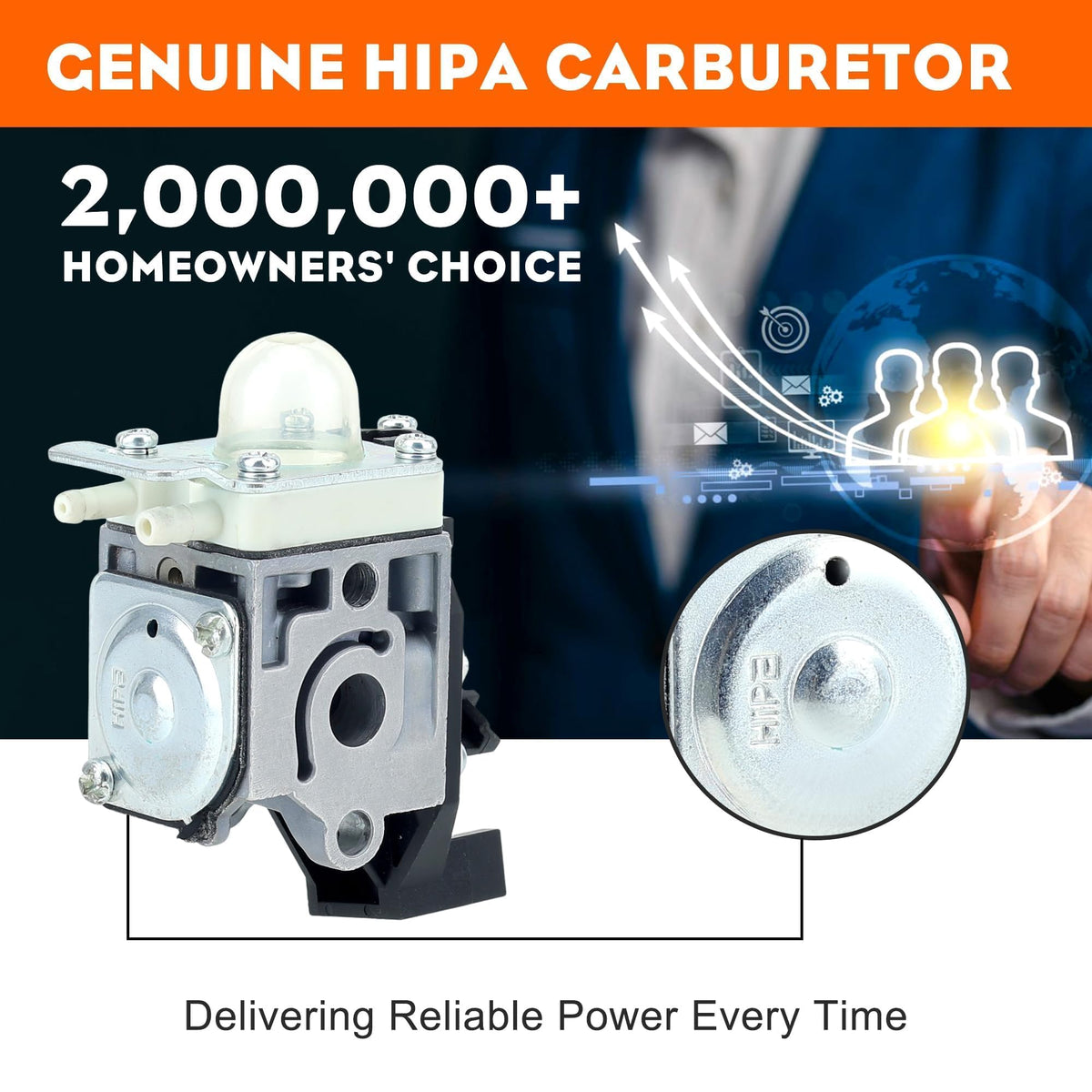 Hipa SRM 225 primer bulb for fast starts and priming