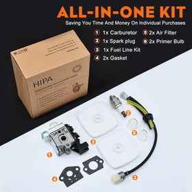 Hipa SRM 225 spark plug for reliable cold starts