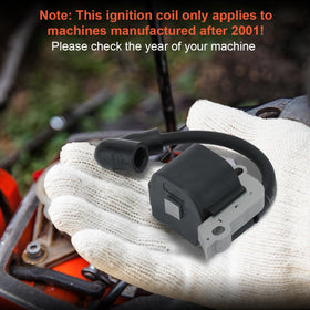 Hipa coil pack assembly for Stihl edger highlights complete replacement kit.