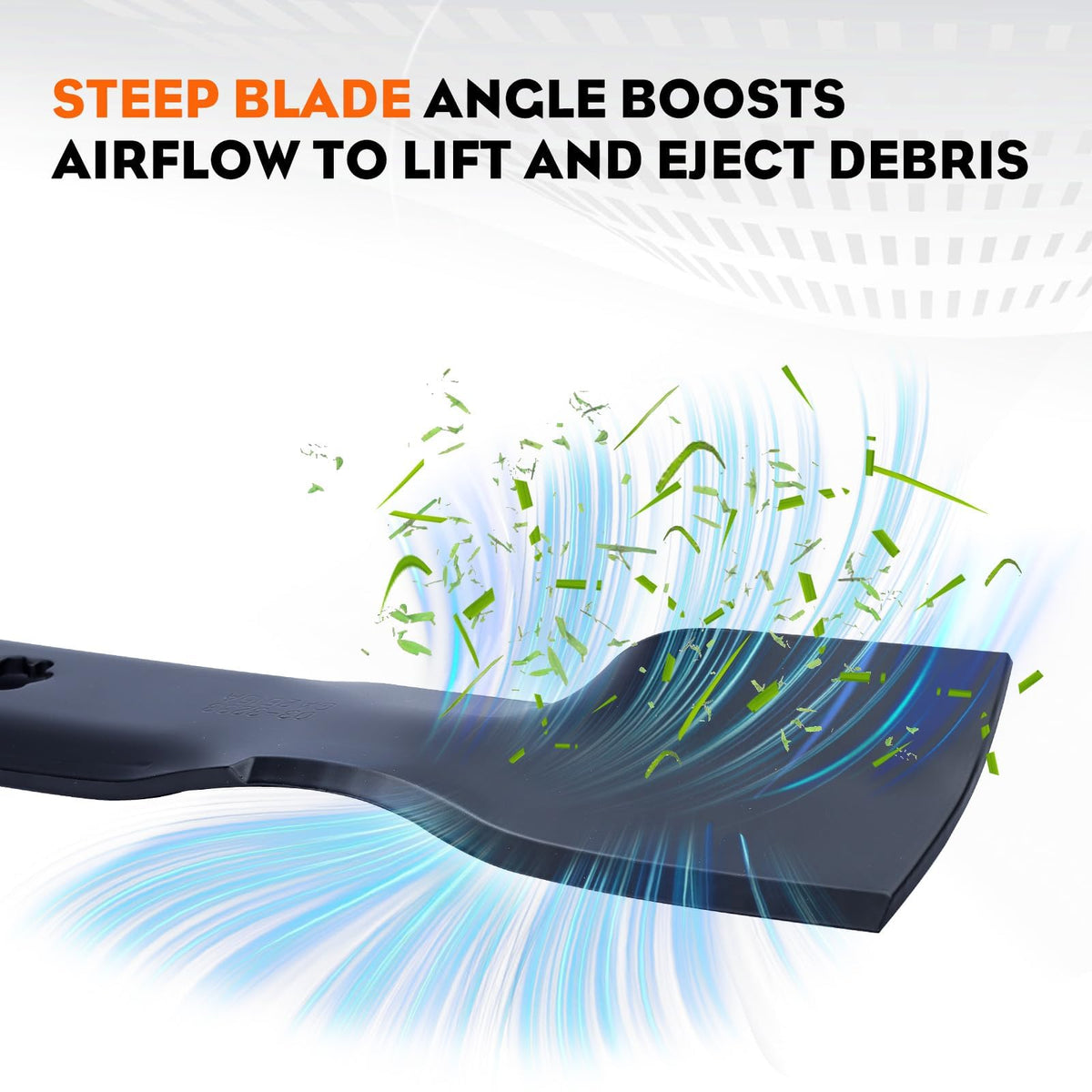 Hipa three blades in package ready for quick replacement