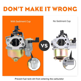 Throttle bore 18mm detail from Hipa carburetor for smooth throttle response