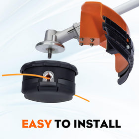 Hipa 3-3/4 inch diameter head provides a stable trimming platform.