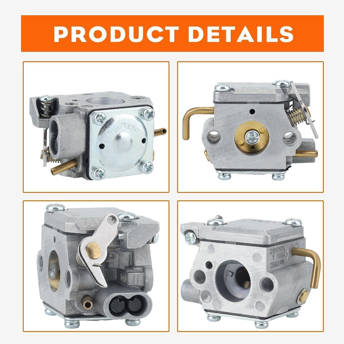 Troy-Bilt TB90BC carburetor kit from Hipa with complete replacement parts.
