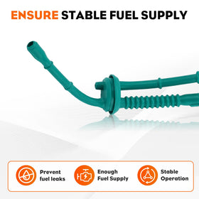 Hipa two fuel line two fuel filters kit neatly organized for replacement