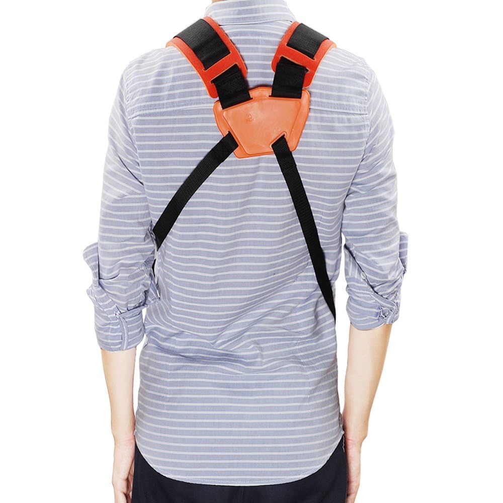 Hipa universal-trimmer-harness-attachment enables quick integration with Stihl, Husqvarna, and ECHO trimmers.