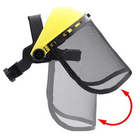 Hipa weed eater protection gear suitable for trimming and light clearing.