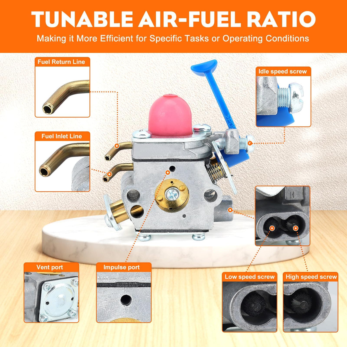 Hipa wet flow-tested carburetor verified under engine-like conditions