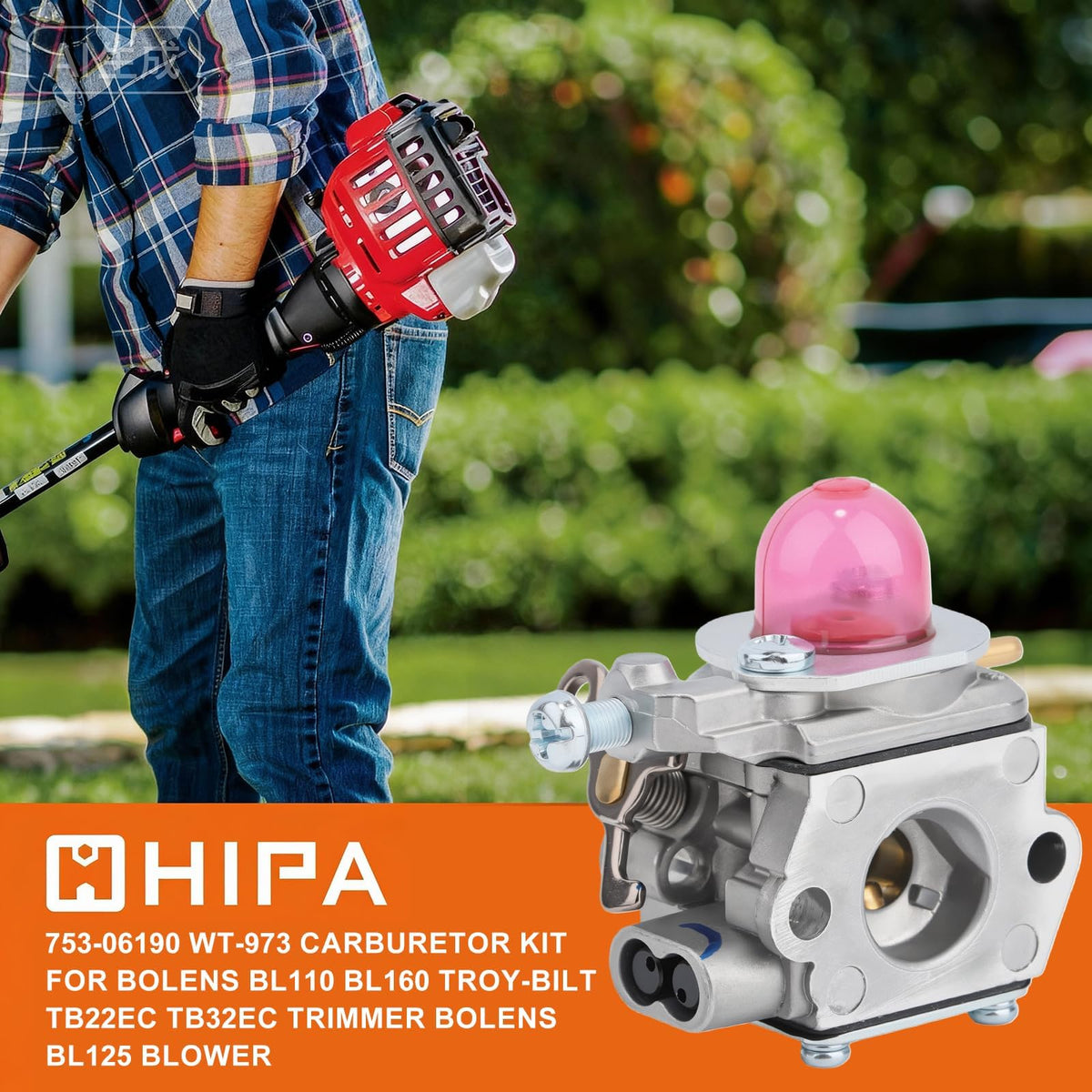 Hipa WT-973 carburetor wet flow test simulates engine conditions