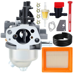 Hipa XT675 carburetor front view with an all-in-one kit for easier starts.