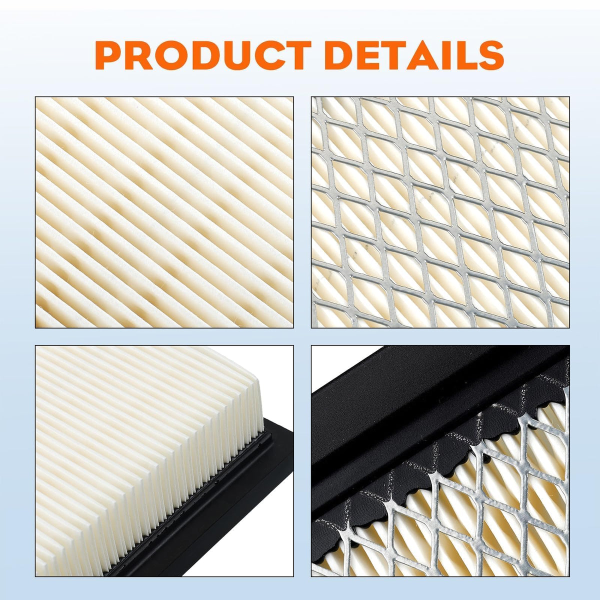 Hipa YTH2348 brand badge on the filter signifies quality replacement part.
