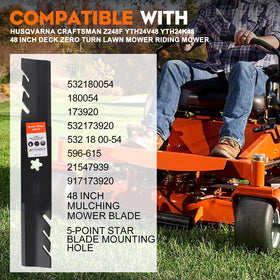 Hipa z248f blades 532180054 compatibility ensures versatile fit
