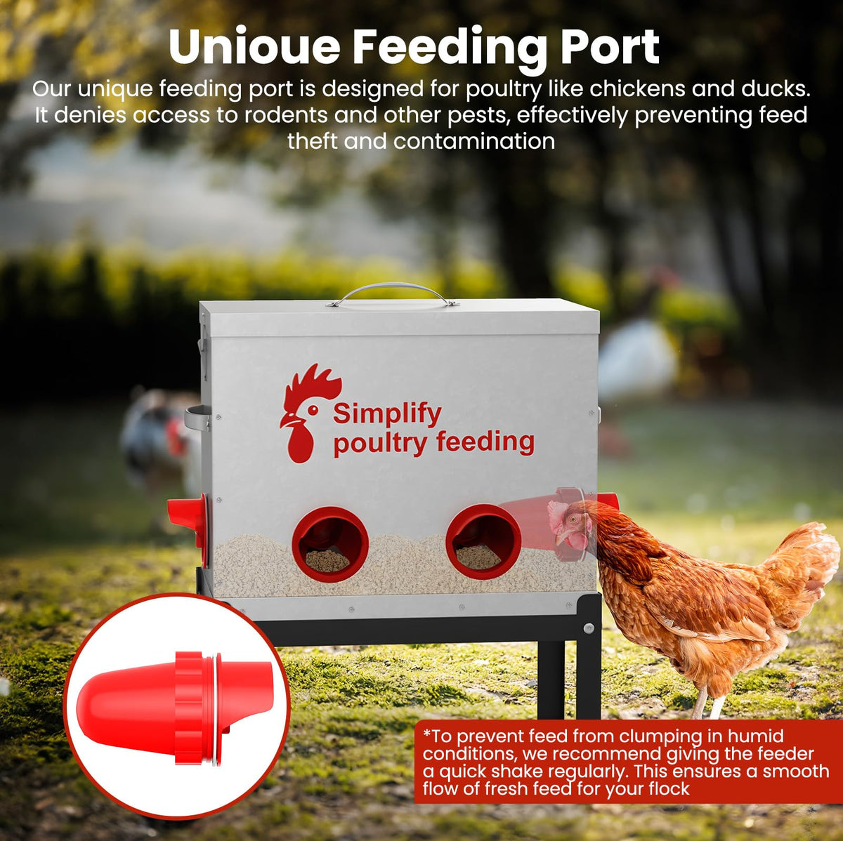 Hiqufet dry-feed protection helps keep pellets ready-to-use